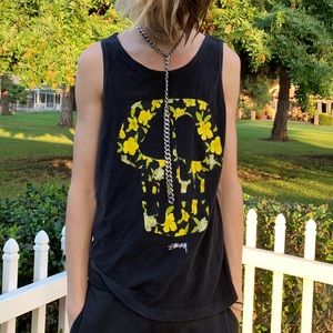 Large Stussy vintage tank top